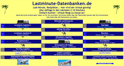 Desktop Screenshot of lastminute-datenbanken.de